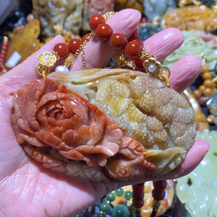 岫玉岫玉吊坠未镶嵌