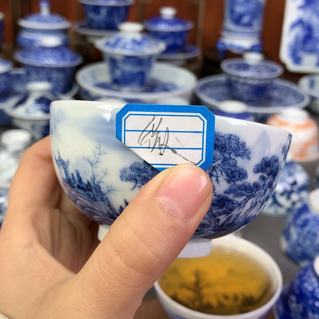 【闪购商品】瓷片风****子景德镇陶瓷主人杯