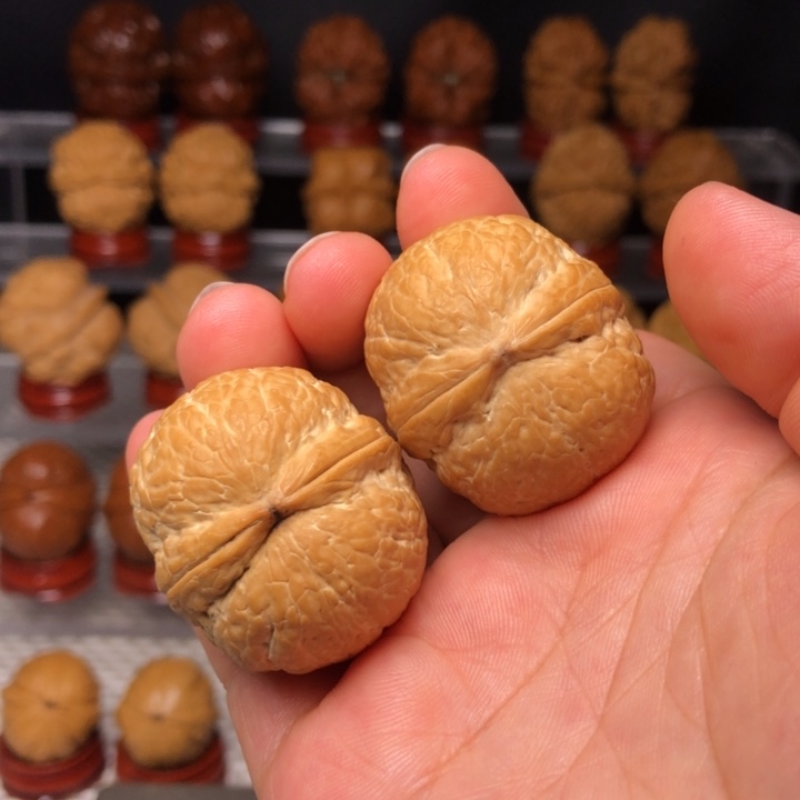 文玩核桃把件22碧海龙珠