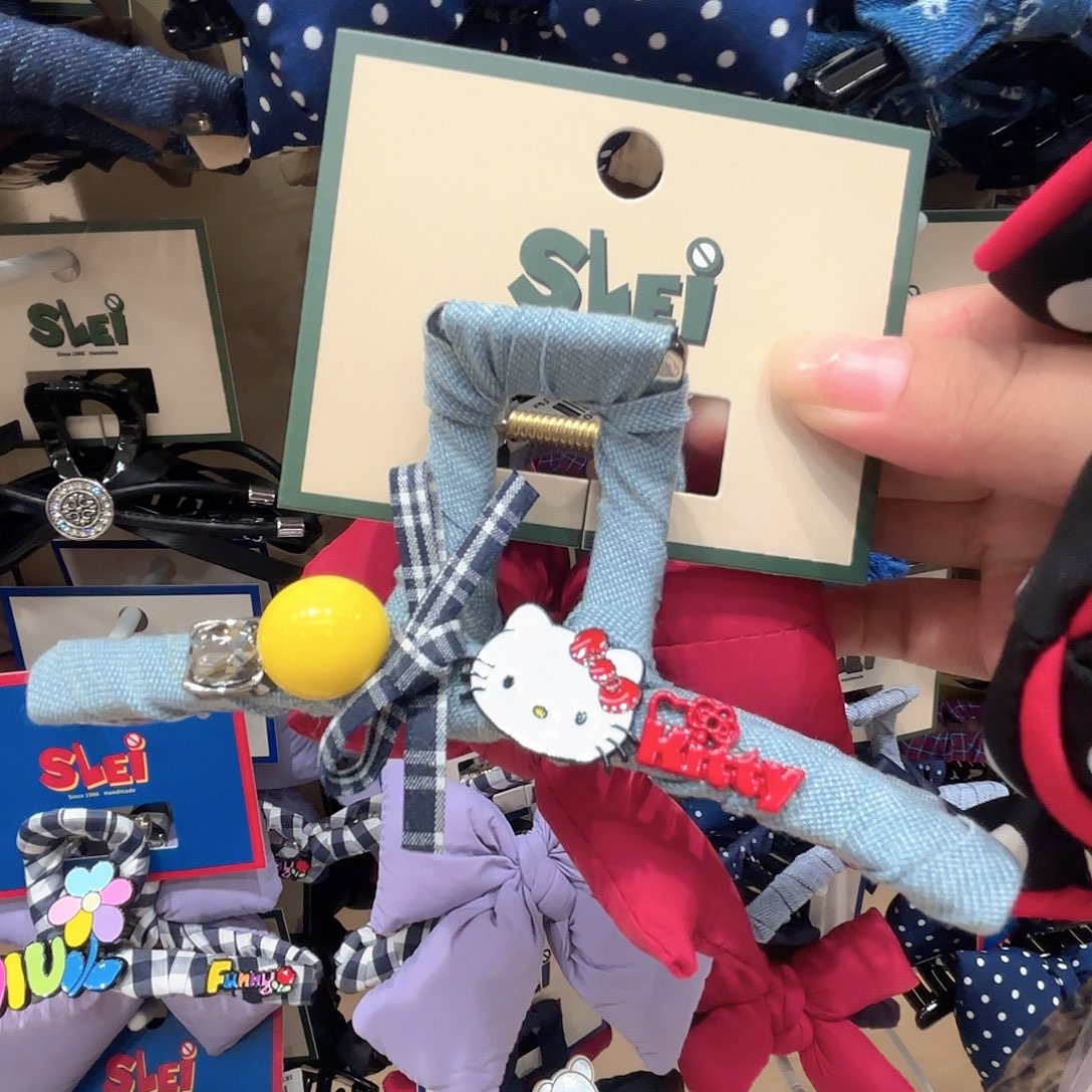 非金属布艺100092发夹