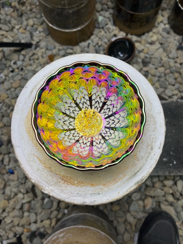 梦幻七彩金龙茶杯主人杯陶瓷传统手工制作.匠心传承