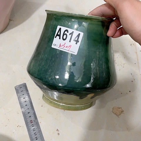 红陶景德镇花盆手工艺品