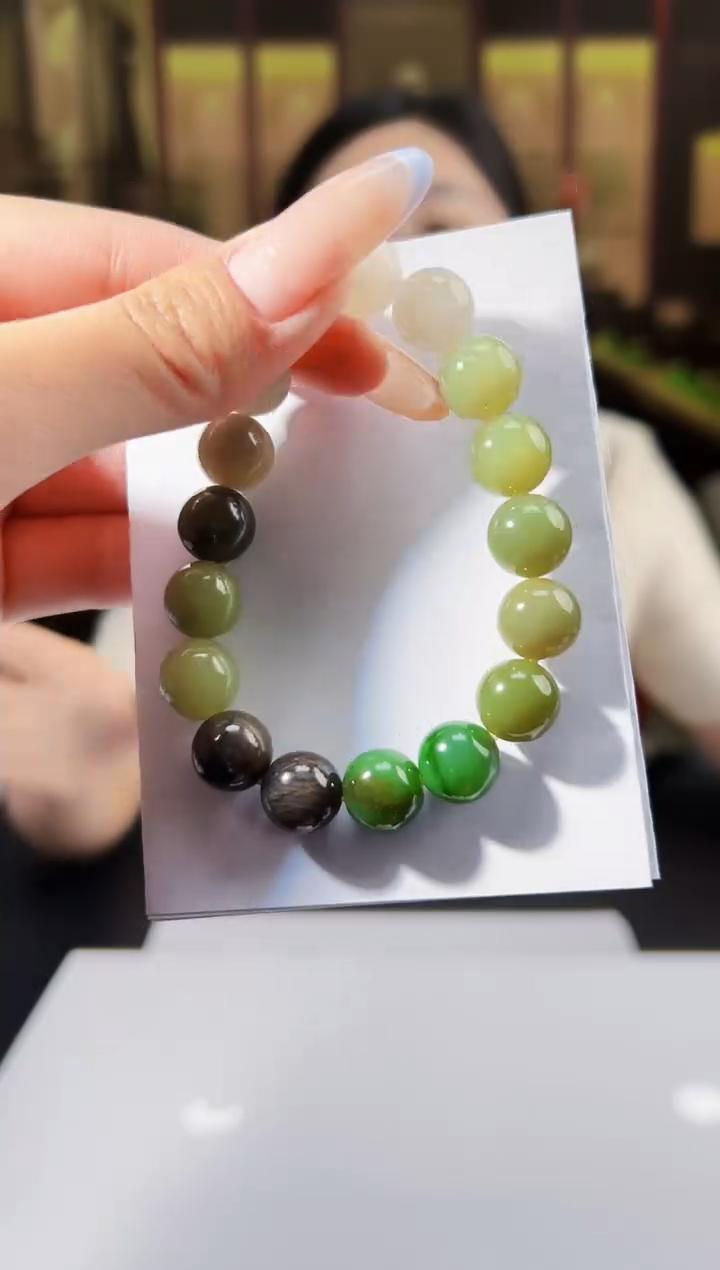 玉界匠心天然和田玉手串（拍一发一）