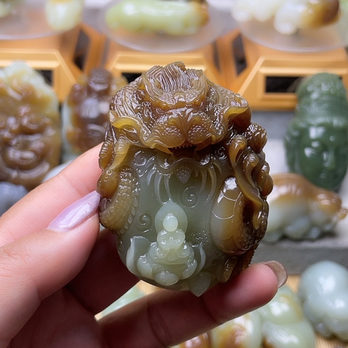 【闪购商品】和田玉未镶嵌挂件