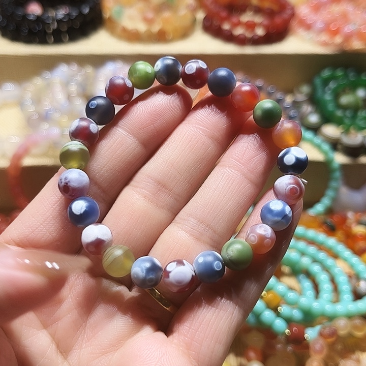 玛瑙/玉髓未镶嵌手链