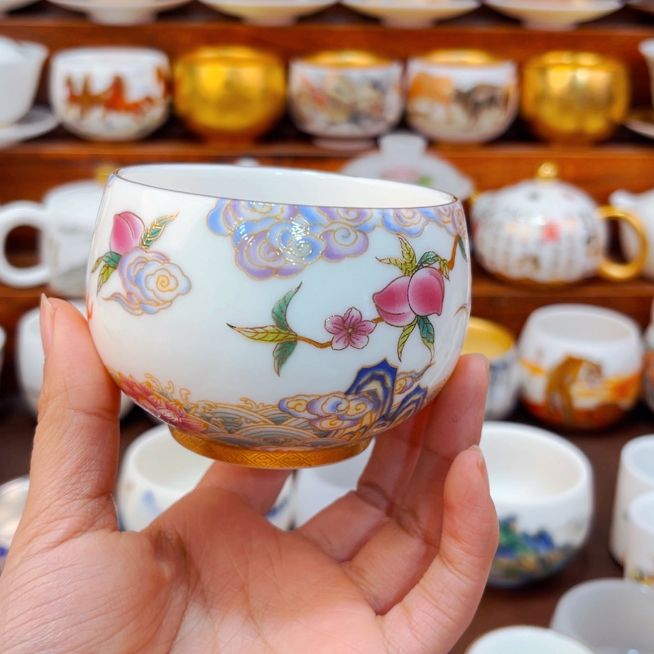 【闪购商品】高货羊脂玉瓷陶瓷茶具