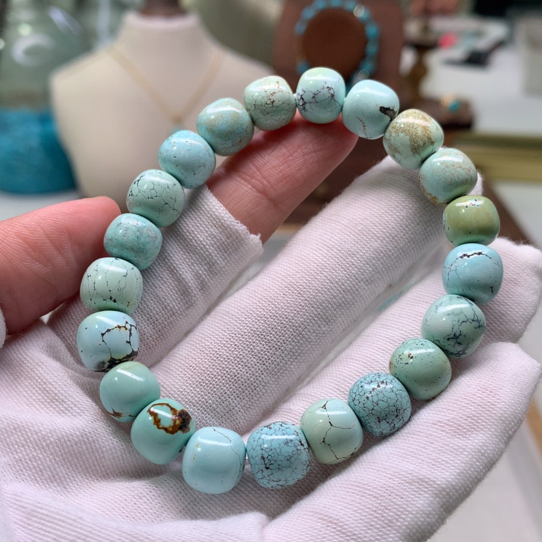 绿松石配饰未镶嵌璐*