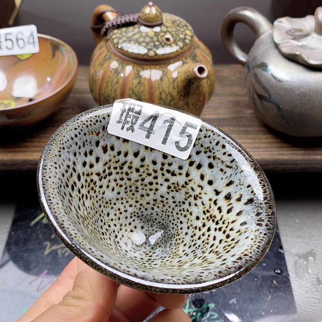 茶盏微瑕建盏主人杯子