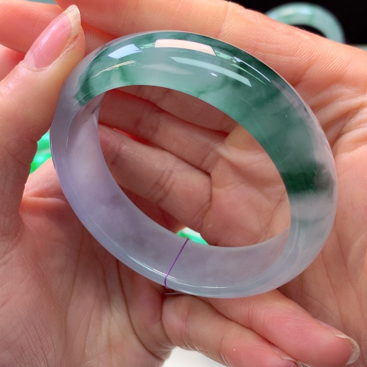 【闪购商品】翡翠手镯未镶嵌5**0天然翡翠手镯