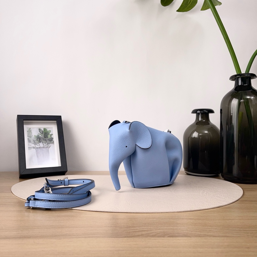 95新 LOEWE/罗意威 小象包/单肩包/8644