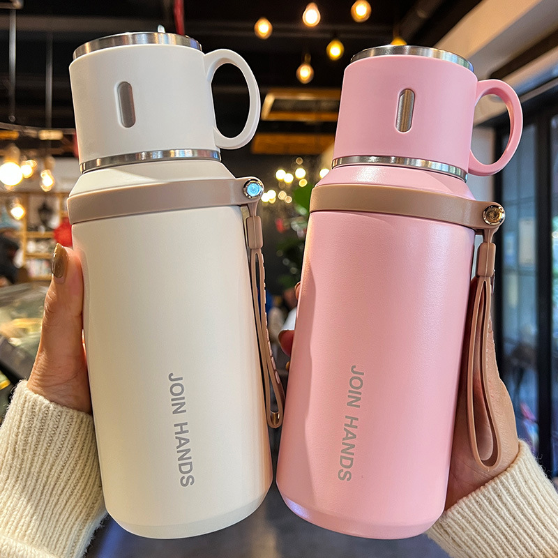 保温杯水杯316不锈钢保温杯便携水杯保温杯高颜值保温杯秋冬水杯
