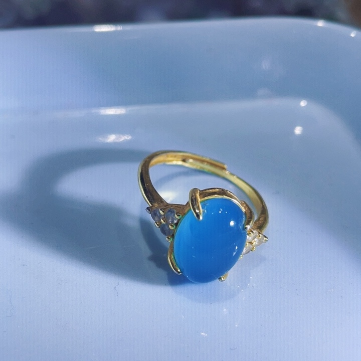 玛瑙/玉髓未镶嵌戒指