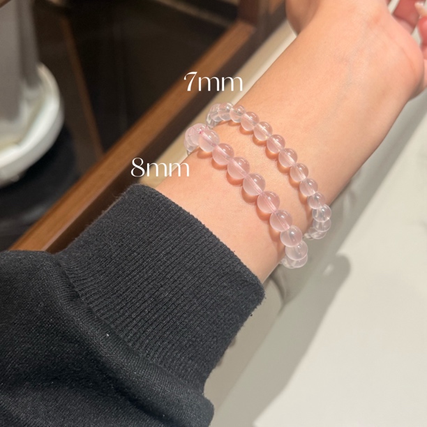 天然粉水晶果冻体粉嫩少女款时尚百搭手串多样性发其一