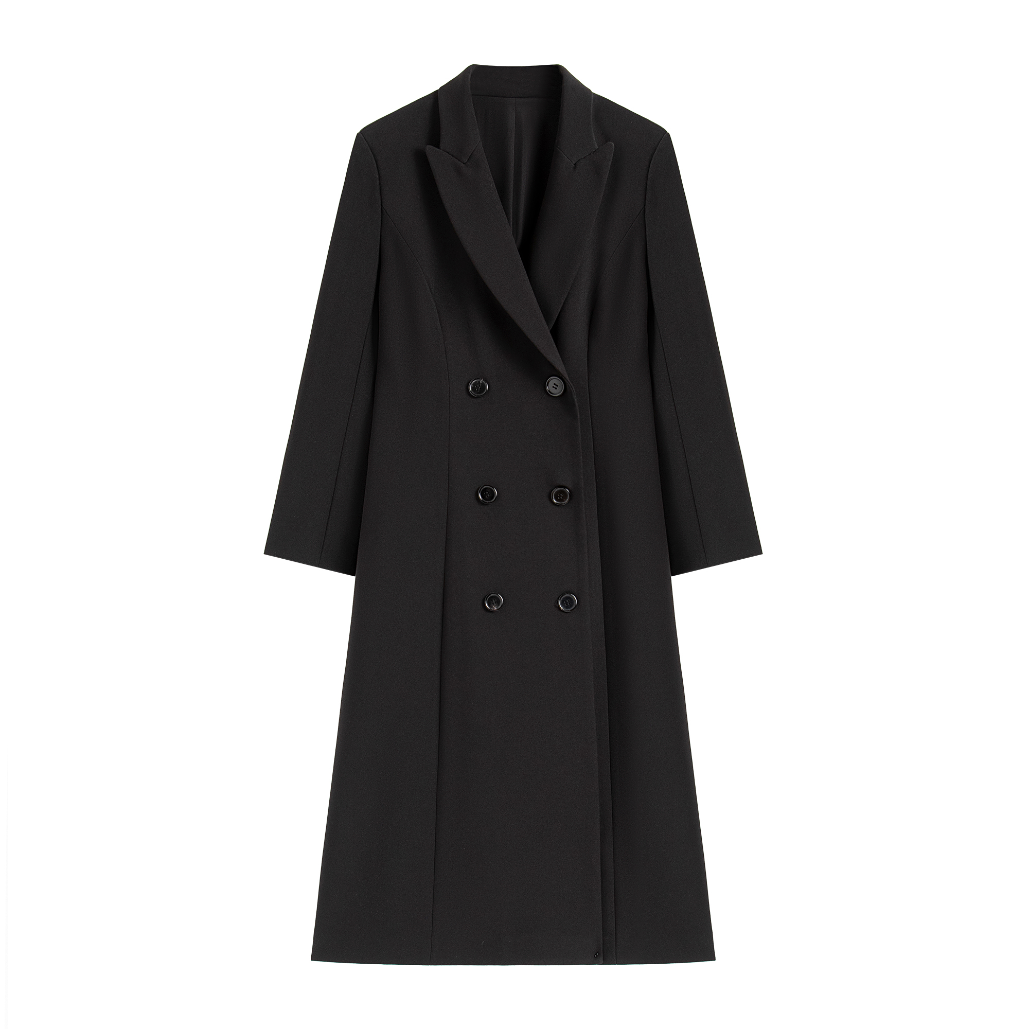 【深圳畅姐】秋季新款外套女装风衣气质时尚长款双排扣