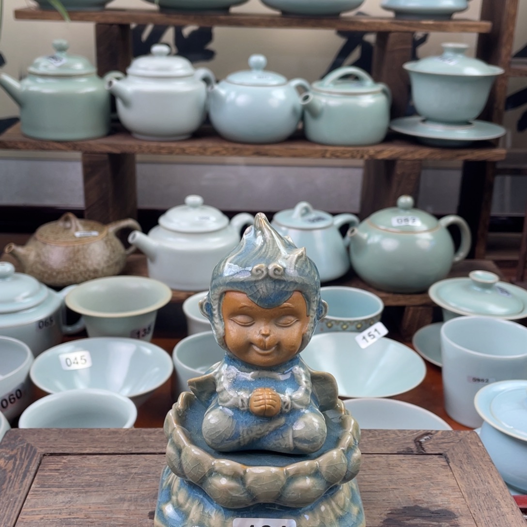 陶柴烧124号茶宠………$