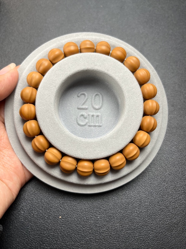 【四花小鲨鱼】精工全品无暇高品质猴头手串