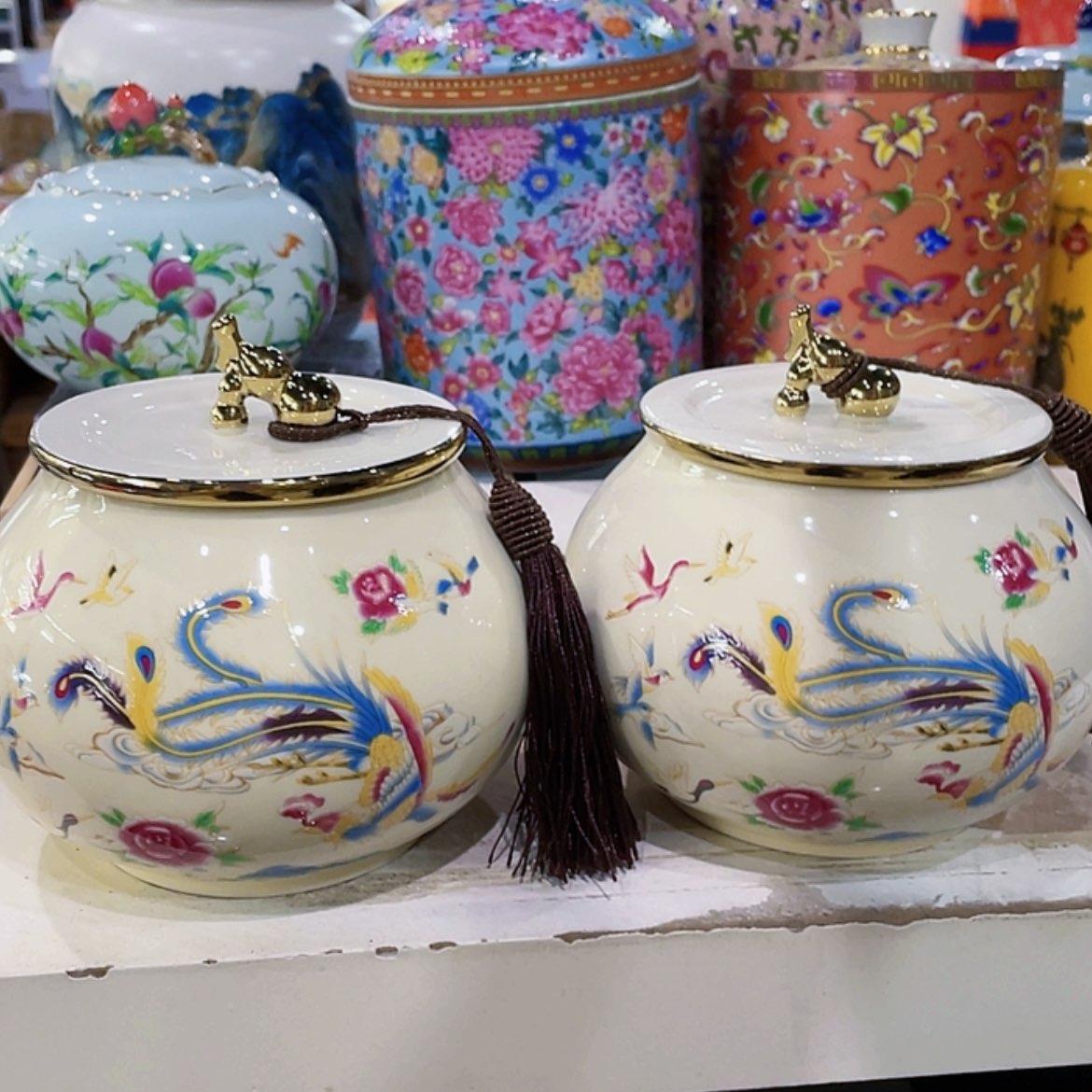 【闪购商品】罐陶瓷茶叶罐密封罐