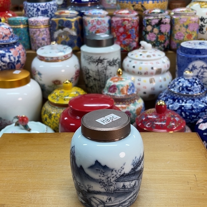 陶瓷罐密封罐茶叶罐