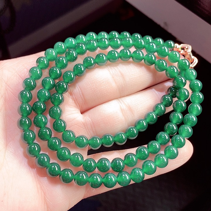 翡翠手链未镶嵌天然翡翠手链未镶嵌