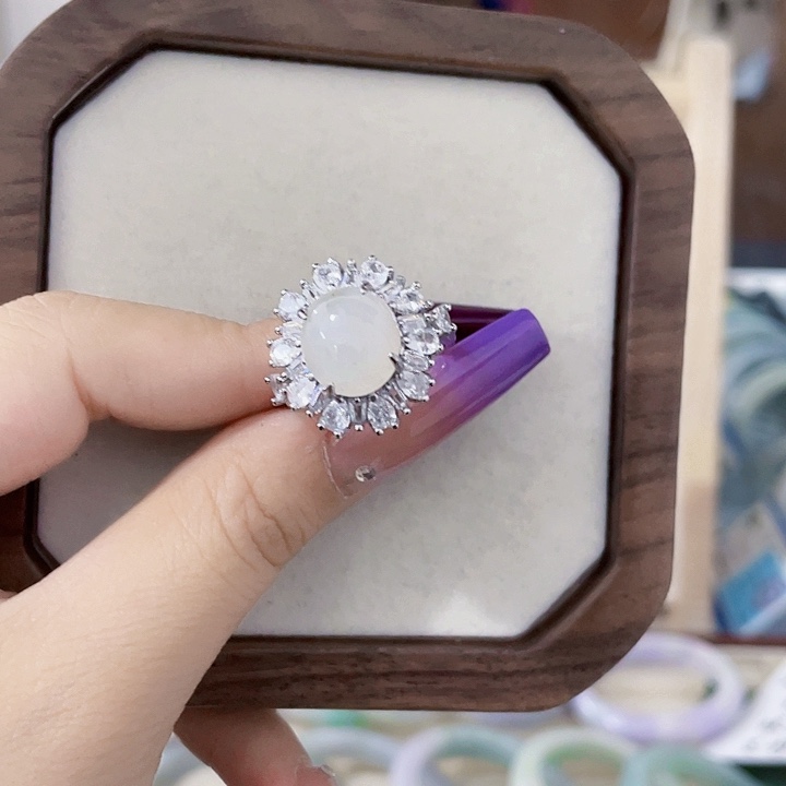 颈饰未镶嵌翡翠天然翡翠Ａ货