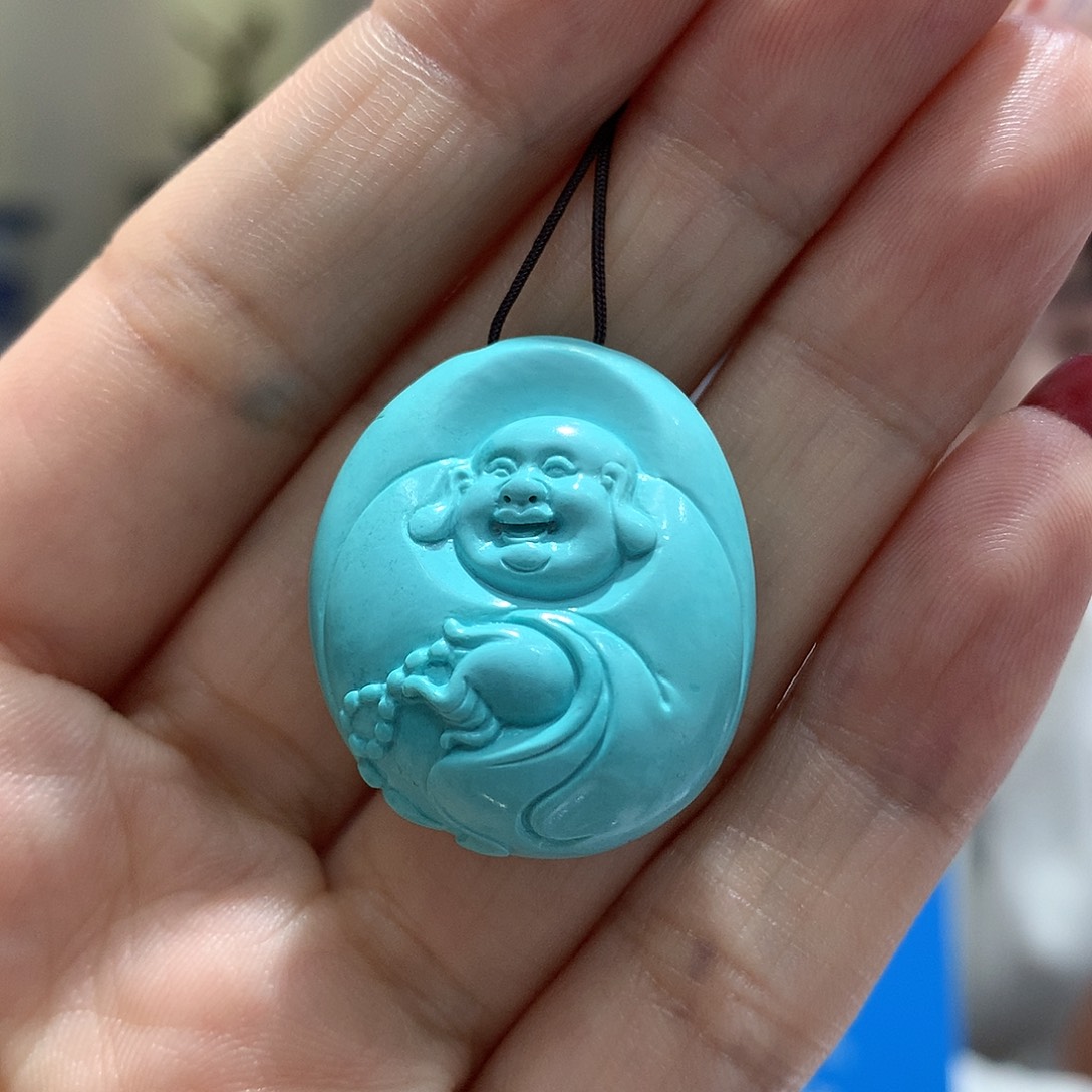 绿松石吊坠未镶嵌