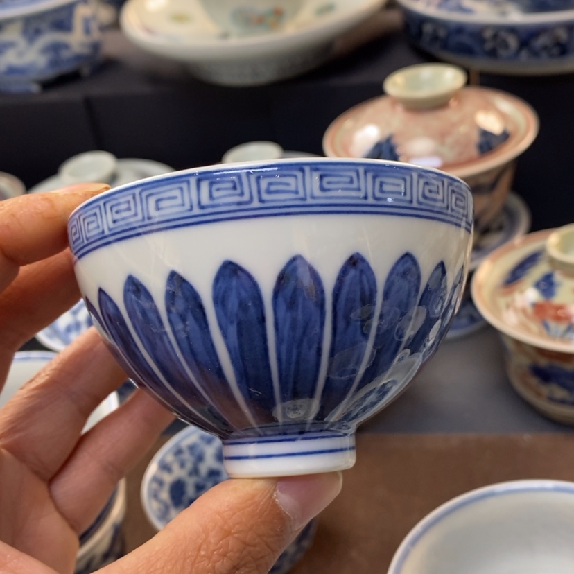 【闪购商品】景德镇青花主人杯