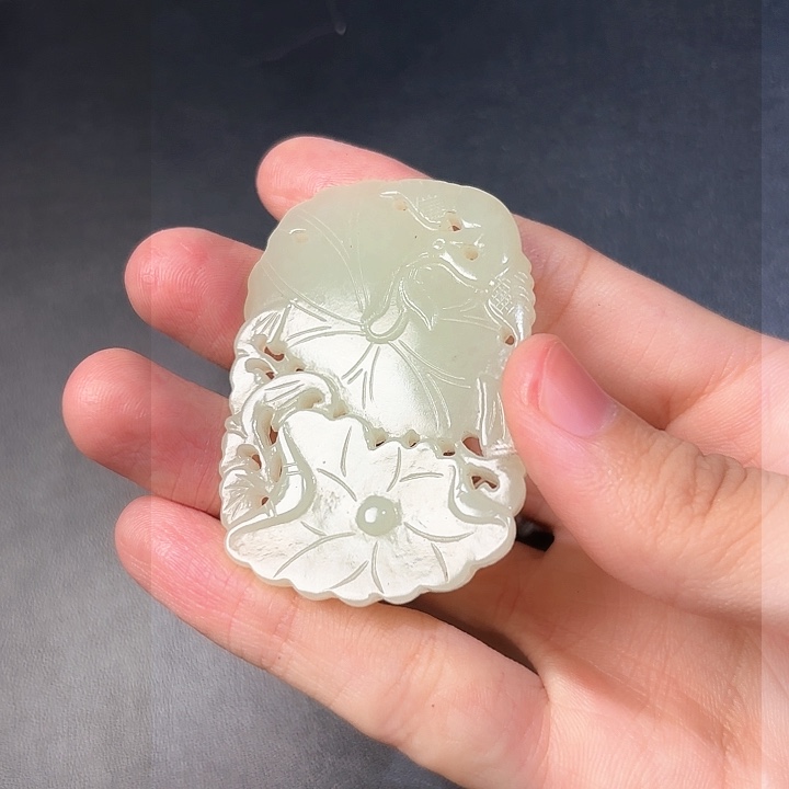 和田玉挂件未镶嵌晴****腐