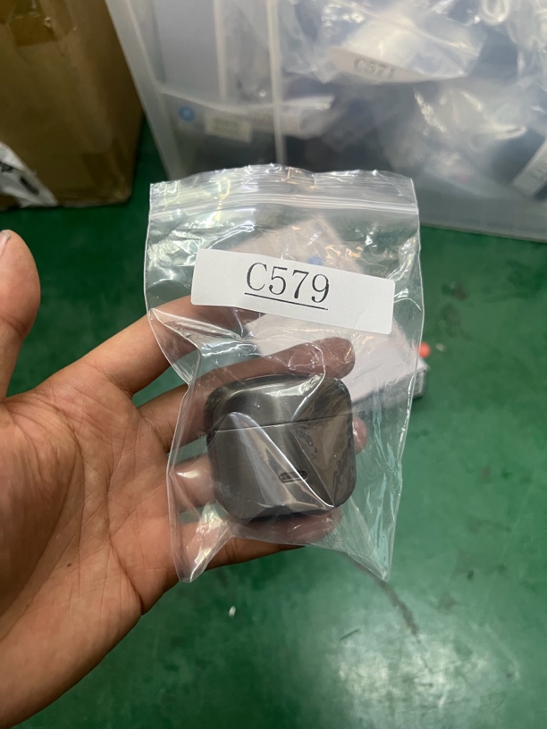 9新  捡漏 杰士蓝牙无线耳机，换过电池，单耳有裂痕C579