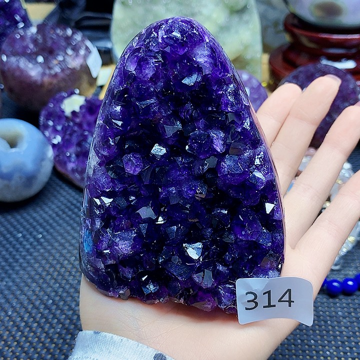 未镶嵌紫晶大型摆件（非配饰）