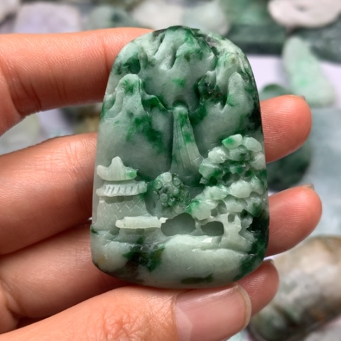 定制翡翠翡翠未镶嵌