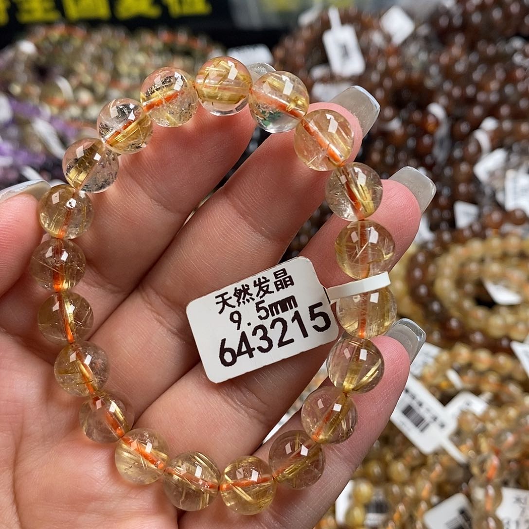 水晶手链未镶嵌水