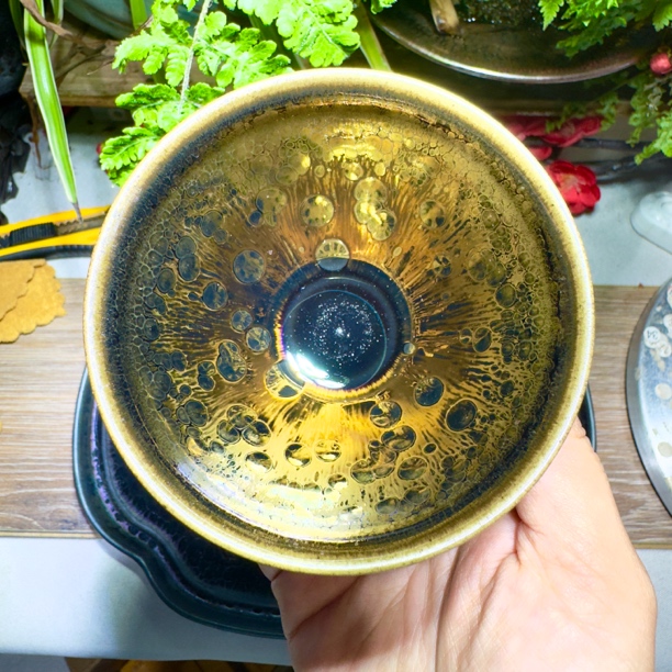 建盏铁胎原矿釉名家金曜束口主人杯品茗杯陶瓷杯高端茶器专用杯
