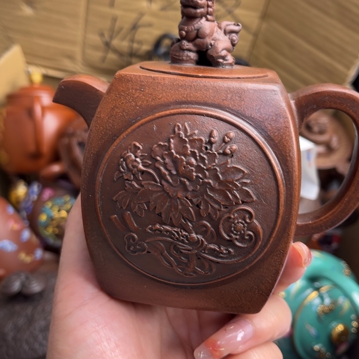 茶壶段泥紫砂壶是