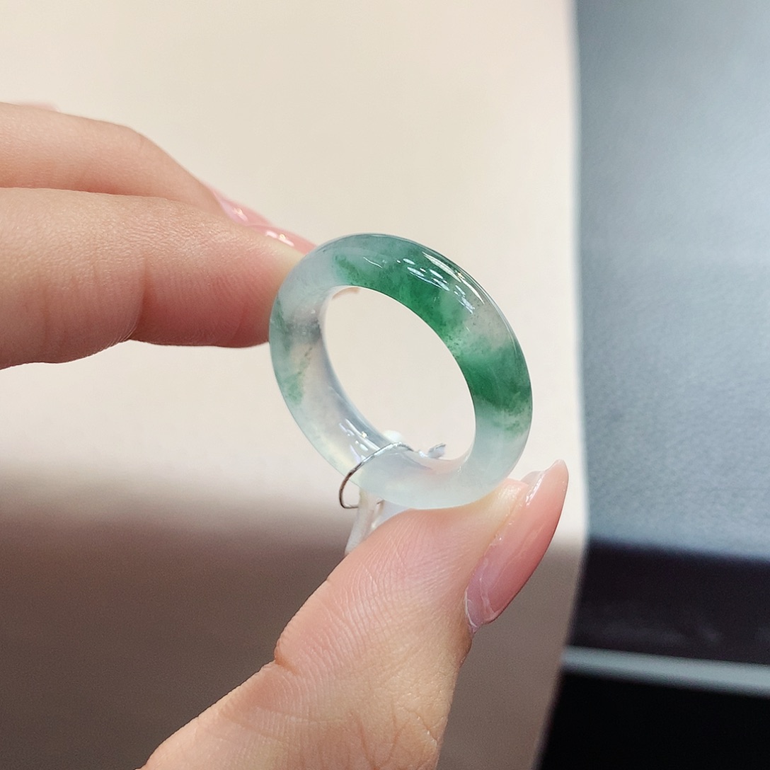 未镶嵌戒指翡翠14号