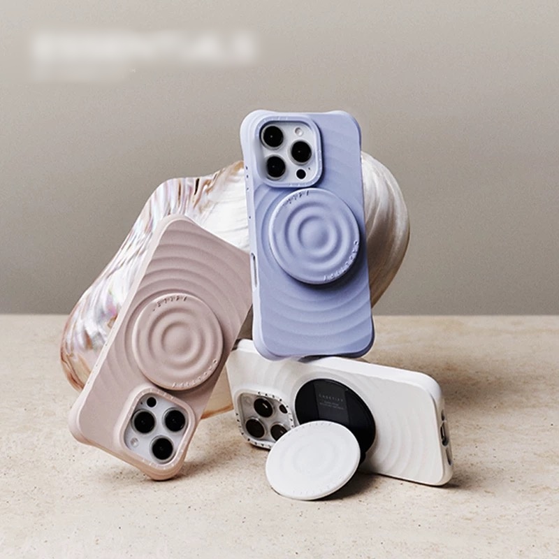 【顶配波漾折叠磁吸支架】Magsafe磁吸手机纯色折叠可伸缩桌面支架