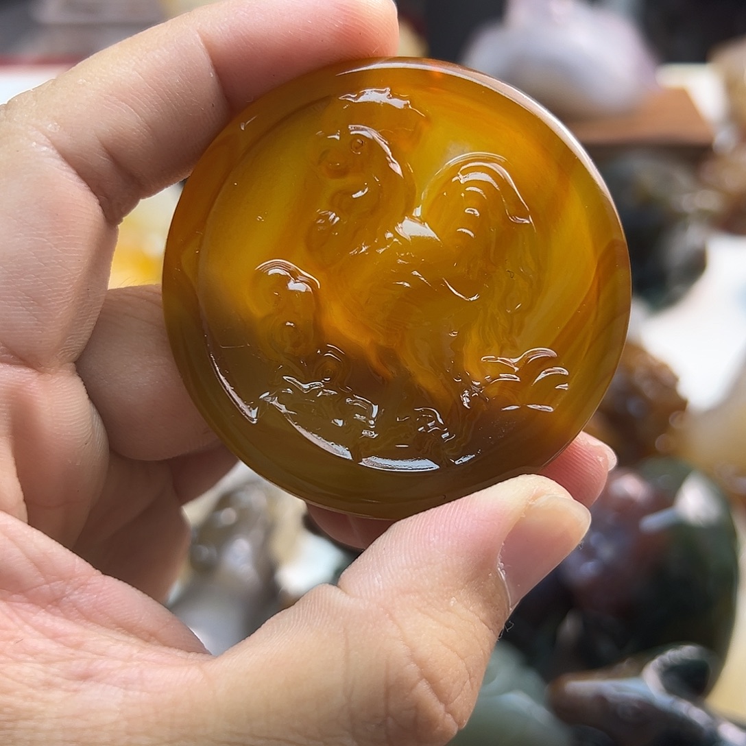 玛瑙/玉髓未镶嵌颈饰