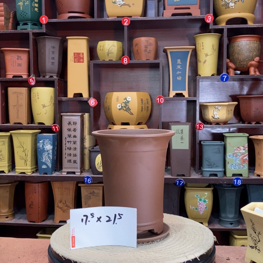 紫砂花盆紫砂艺术