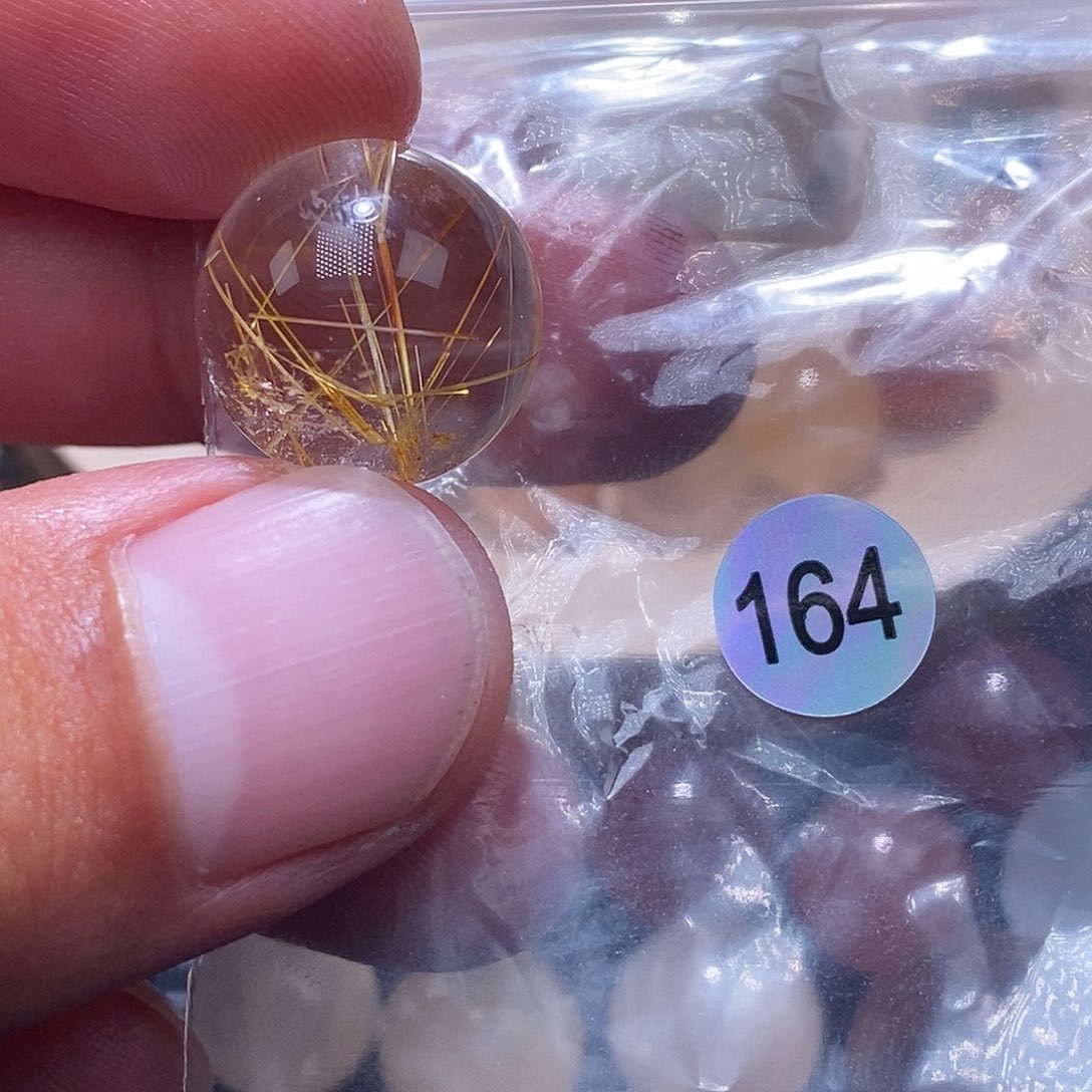 顺***为发晶手链未镶嵌天然水晶