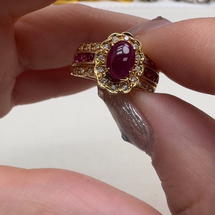 红宝石戒指未镶嵌