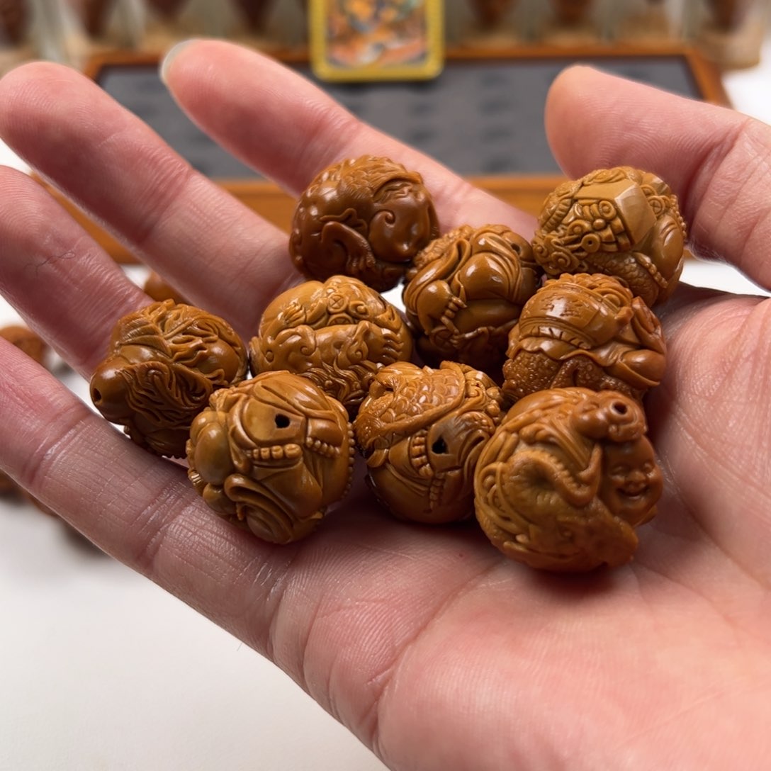 橄榄核手串/手链，瑞兽弥勒，粉丝团能优惠