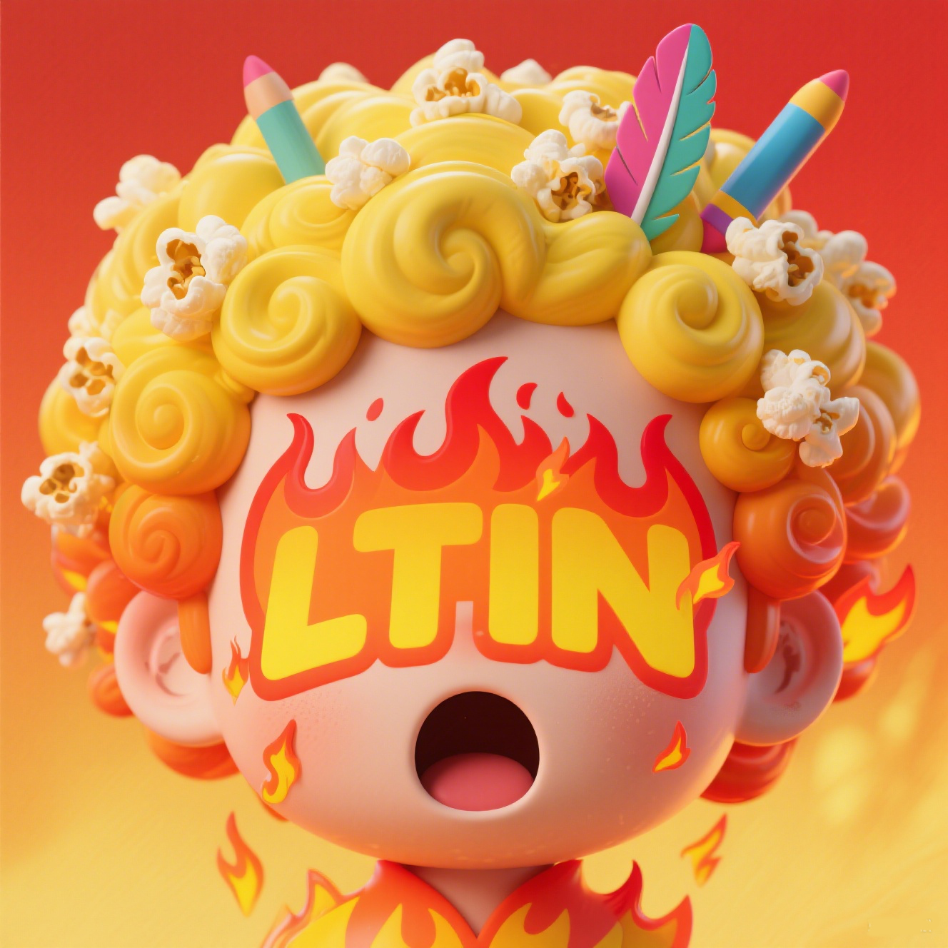 LTINedc潮玩盲盒【EDC拆盒单个】TLIN潮玩指尖陀螺系列盲盒普通端