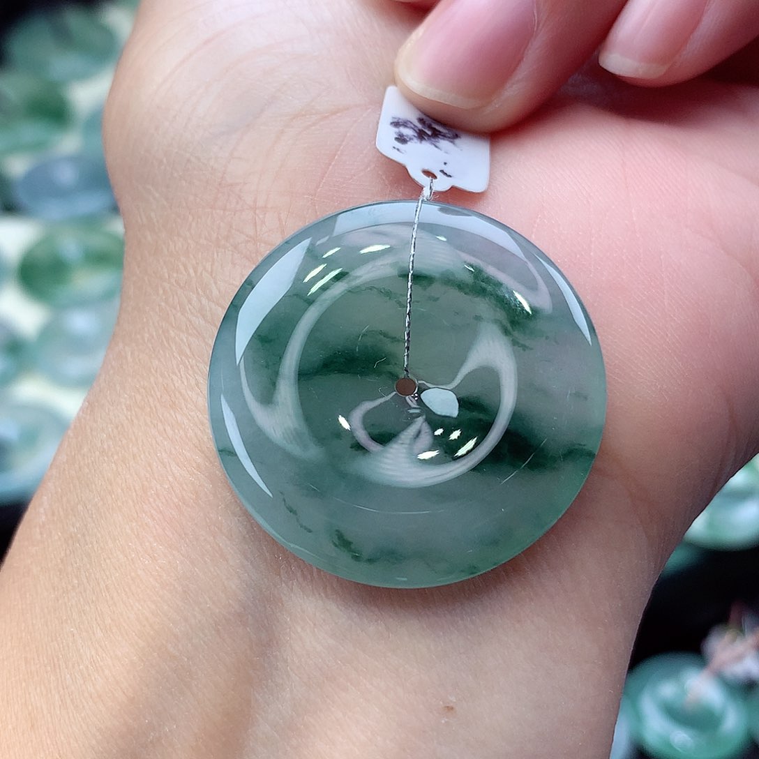 颈饰未镶嵌翡翠编号27尺寸30.6-5.4