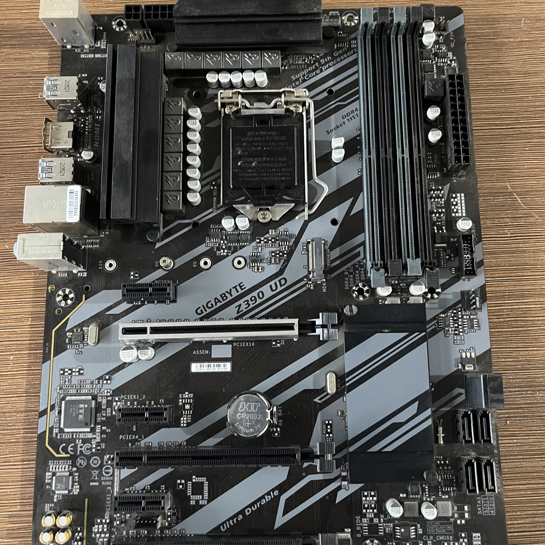 原装拆机z390-ud台式机组装电脑豪华大主板89代游戏设计电竞剪辑