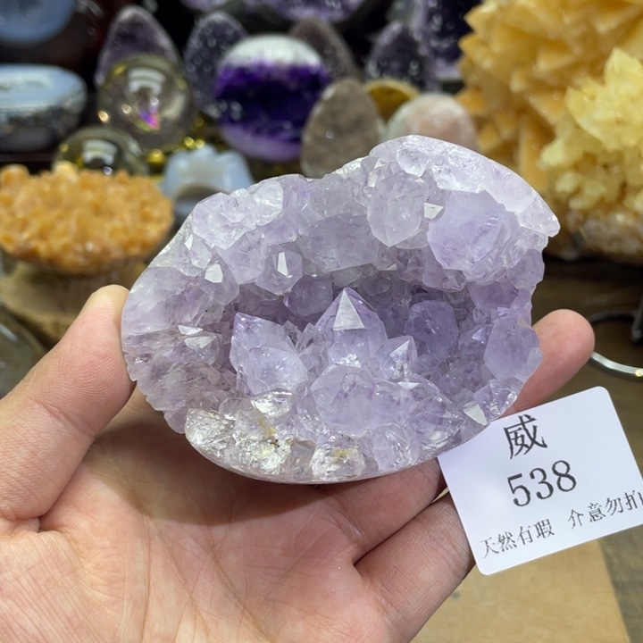 水晶未镶嵌珠宝半成品