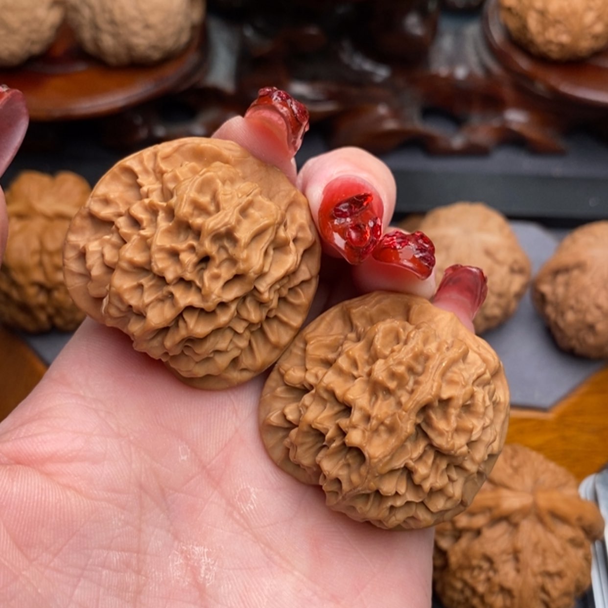 【闪购商品】文玩核桃吊坠秦闷37全品