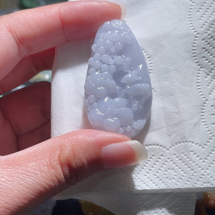 颈饰未镶嵌翡翠天