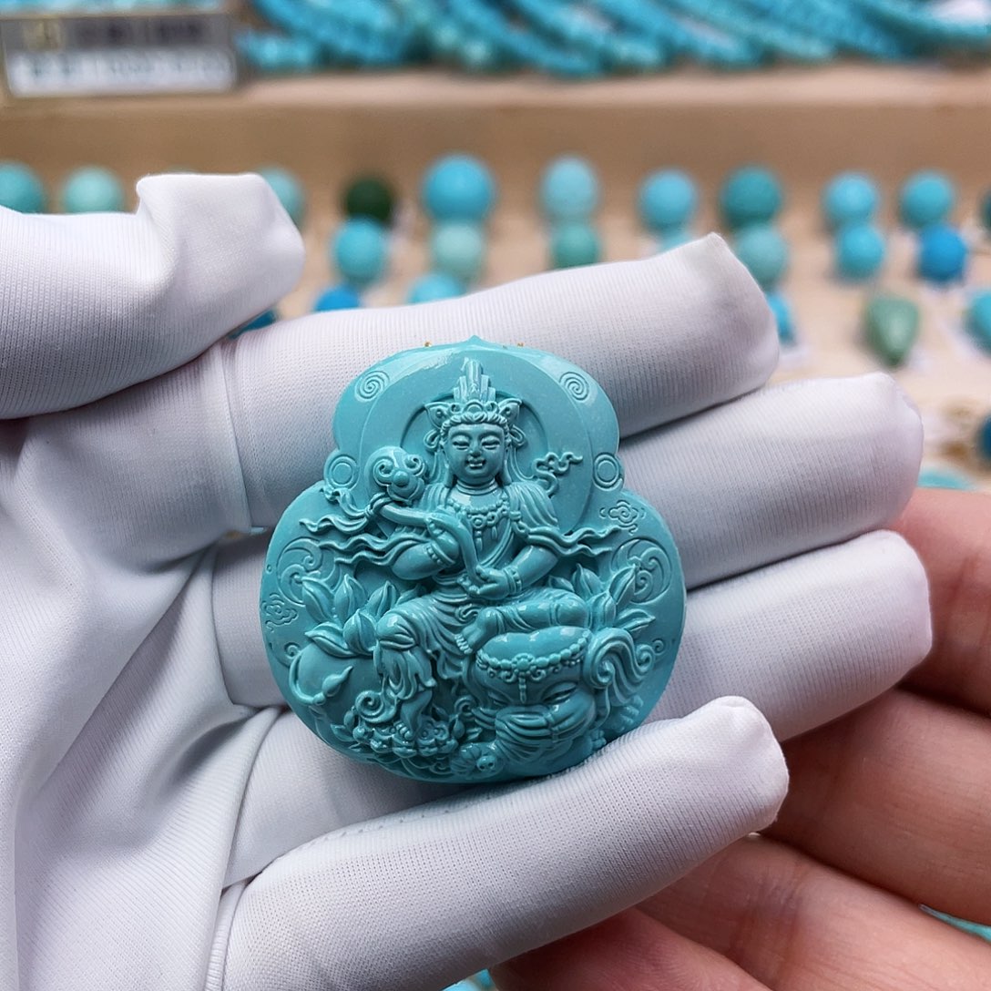 绿松石珠宝奇石未镶嵌