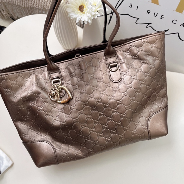 95新 GUCCI/古驰 95新古驰复古vintage中古腋下包托特65768