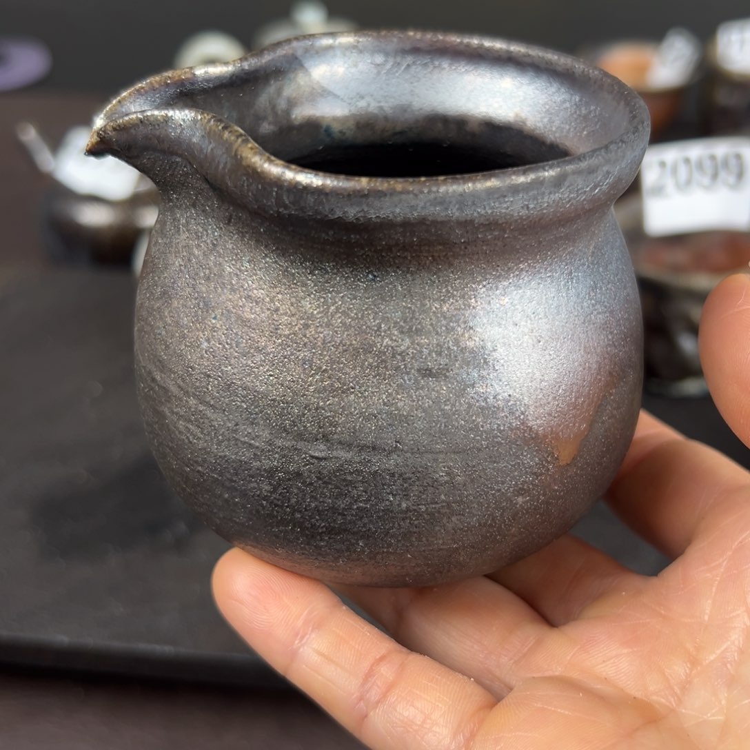 杯柴烧茶器公道杯