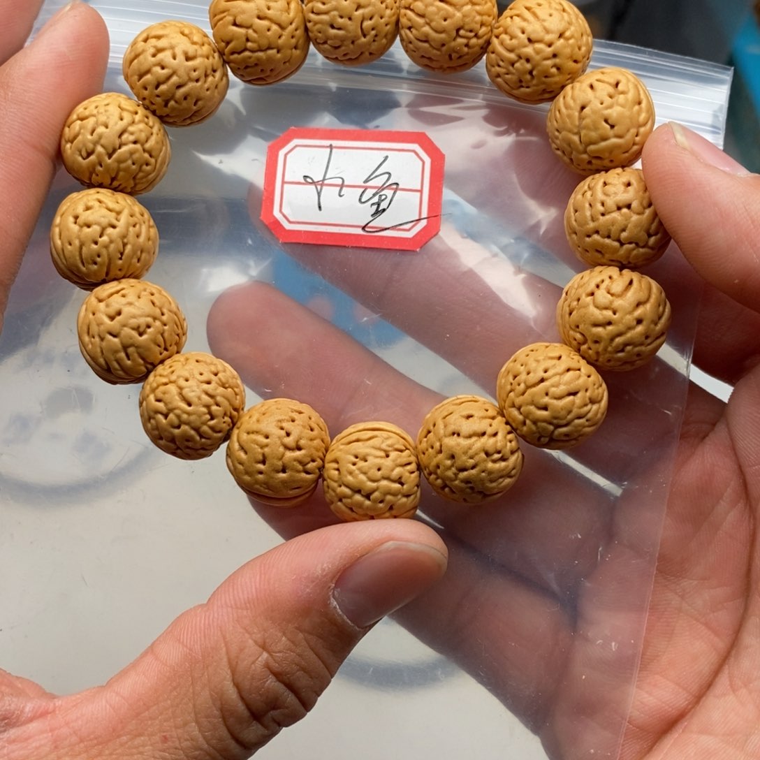 文玩核桃手串小*桃核手串16